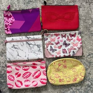 Ipsy Make-up Bags (set of 6)